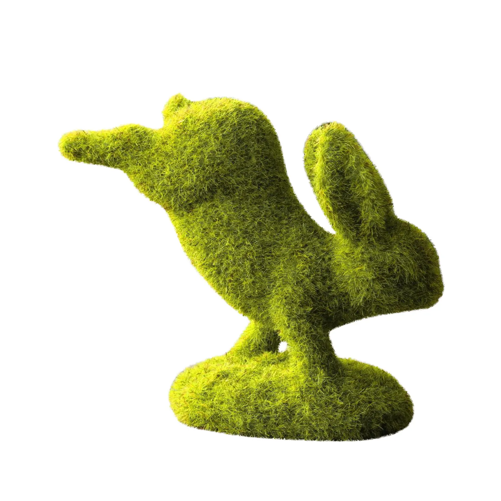 

Очаровательный Кролик | Имитация флокирующего кролика, украшение для дома и сада, двора | Украшение для улицы, окна, сцены съемки