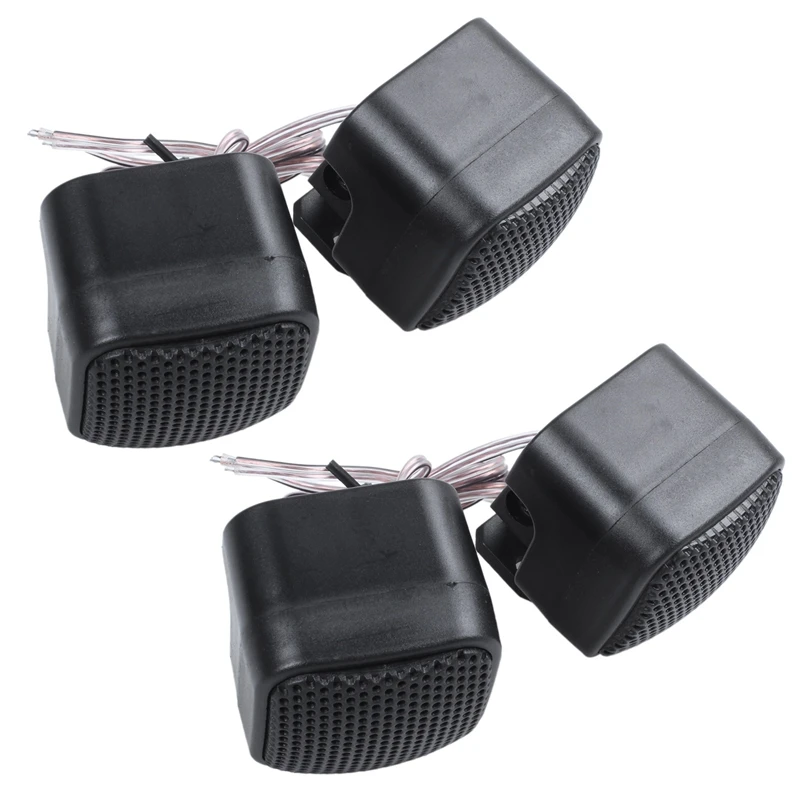 

4 Pcs Auto Car Audio System Loud Speaker Dome Tweeters 4cm Dia 500W