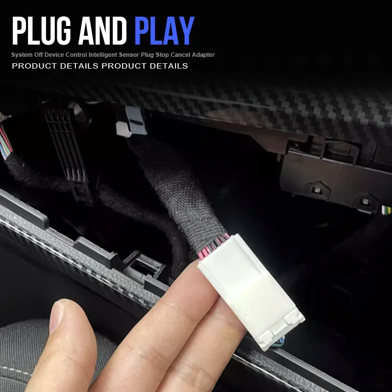 Автомобильный автоматический стоп-запуск двигателя кнопка включения системы