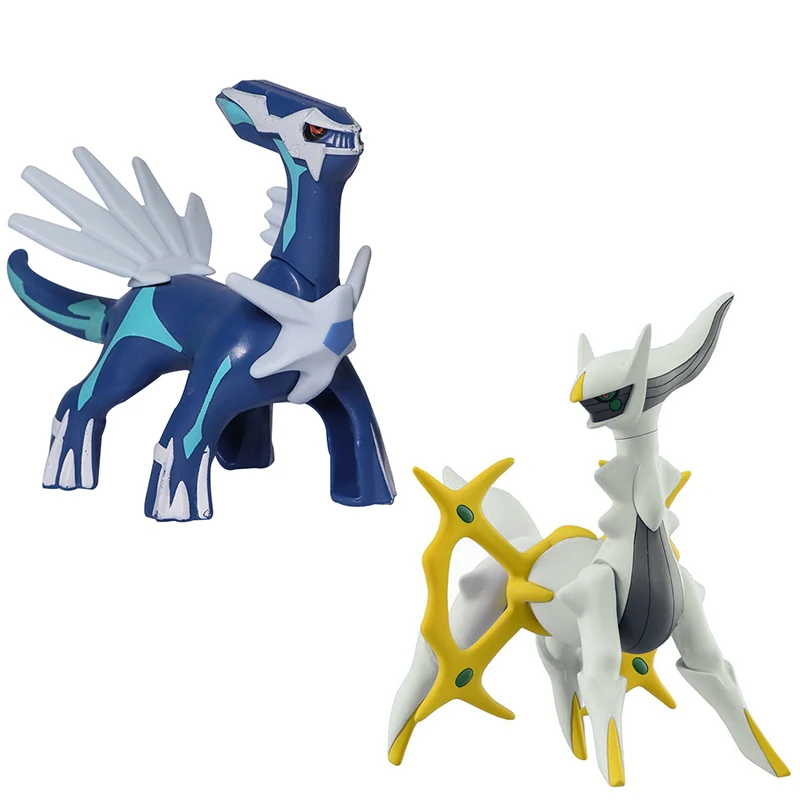 S Anime Dialga Arceus Model Mythical Animals Dolls Ornaments Children Toys Action Figure