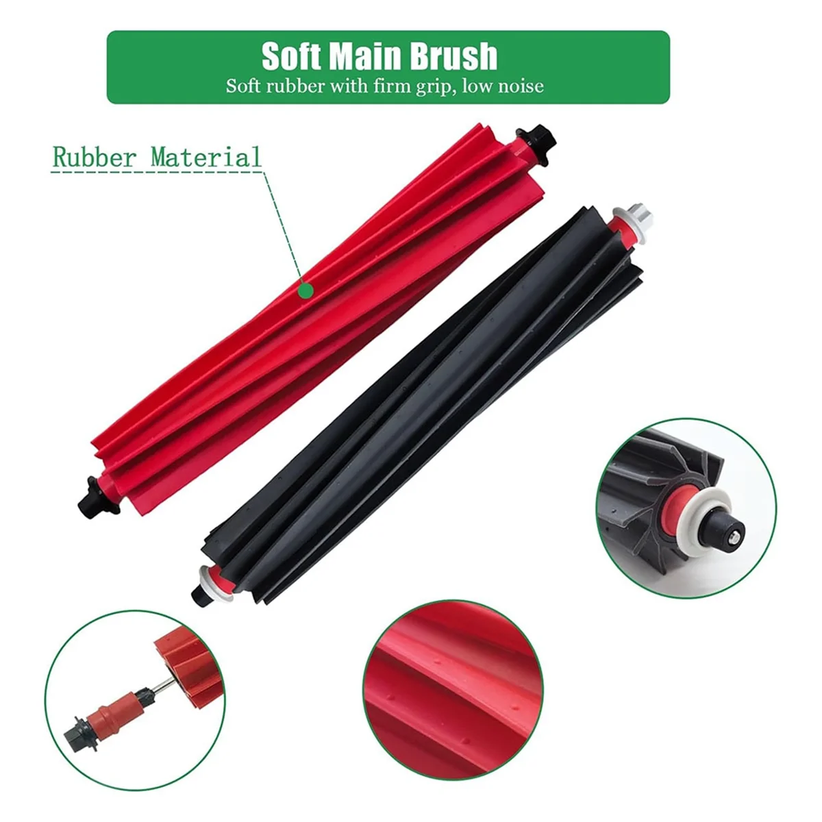 Аксессуары для робота-пылесоса S8 MaxV Ultra запасная часть Max роликовые щетки ткань