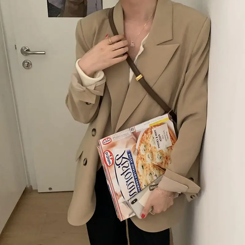 Шикарный и стильный женский осенний Блейзер UNXX 2023 года свободного кроя