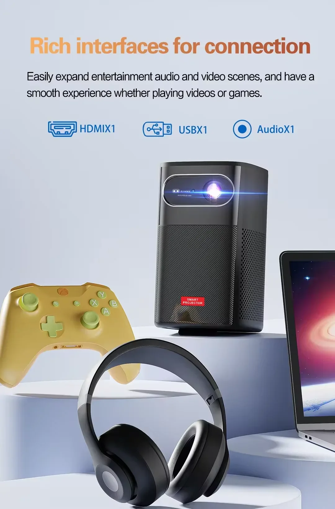 M1 мини-исследователь DLP 4K android 11 15000 мАч аккумулятор 1080P 300ANSI 2 ГБ 32 BT 5 0 умный