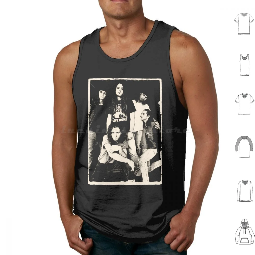 Майки из хлопка с принтом Seattle Band хлопковые топы гранж 90-х годов Pearl Эдди Pj Vedder Living