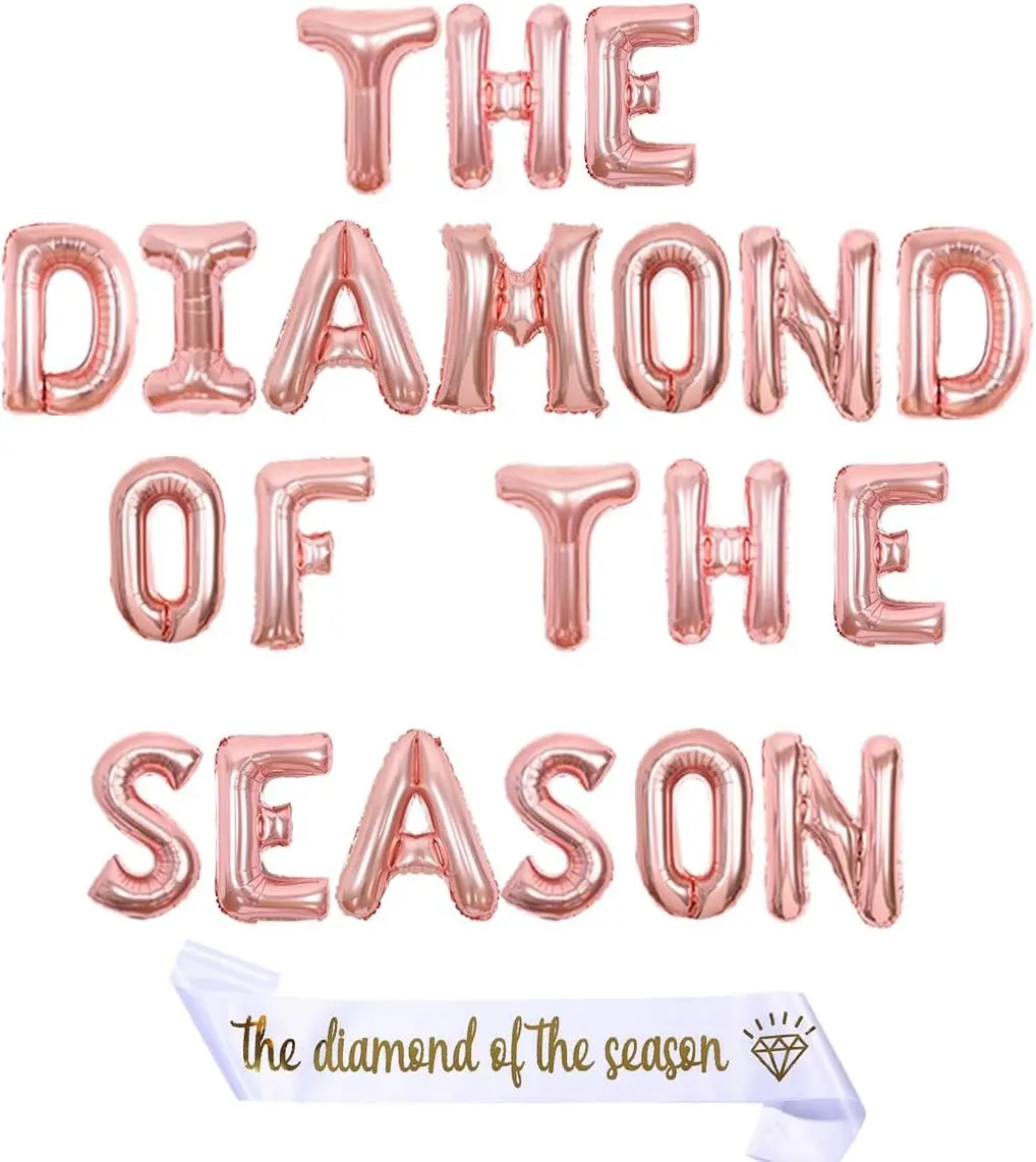 Черевельное чаепитие украшение для свадебного душа баннер с бриллиантом сезона