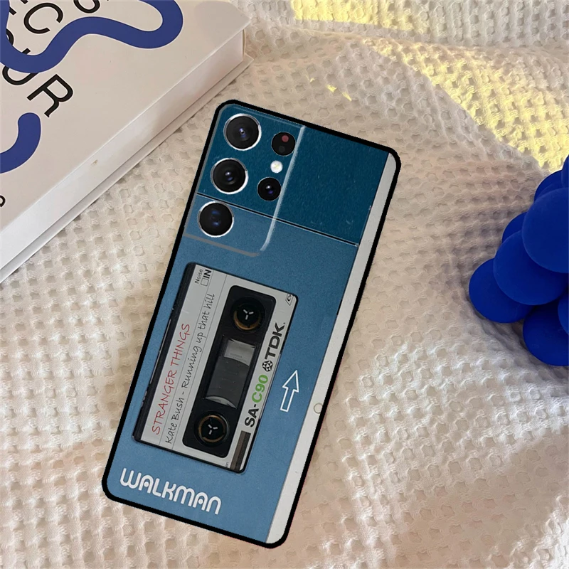 Чехол Walkman для Samsung Galaxy S23 S21 FE S20 S22 Ultra S8 S9 S10 Note 10 Plus 20