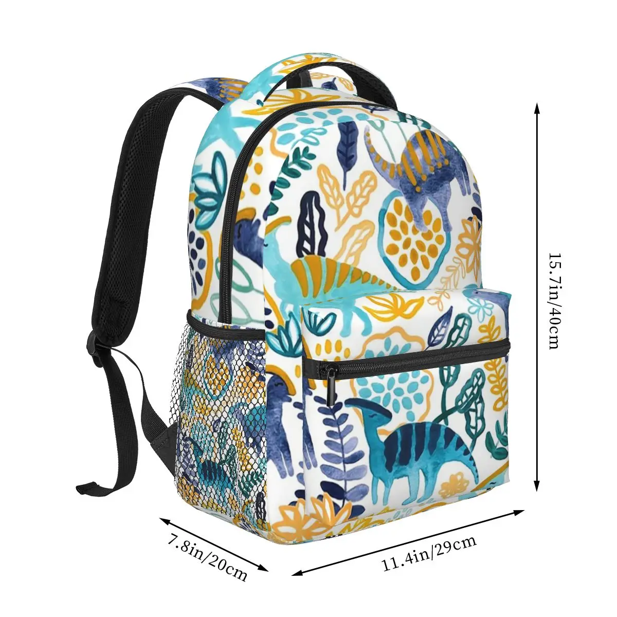 Детский рюкзак с рисунком гуаши школьные ранцы для мальчиков и девочек дорожные