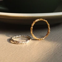 vintage geometry womens gold ring finger rings for girls korean fashion luxury quality jewelry 2022 trend wholesale gaabou