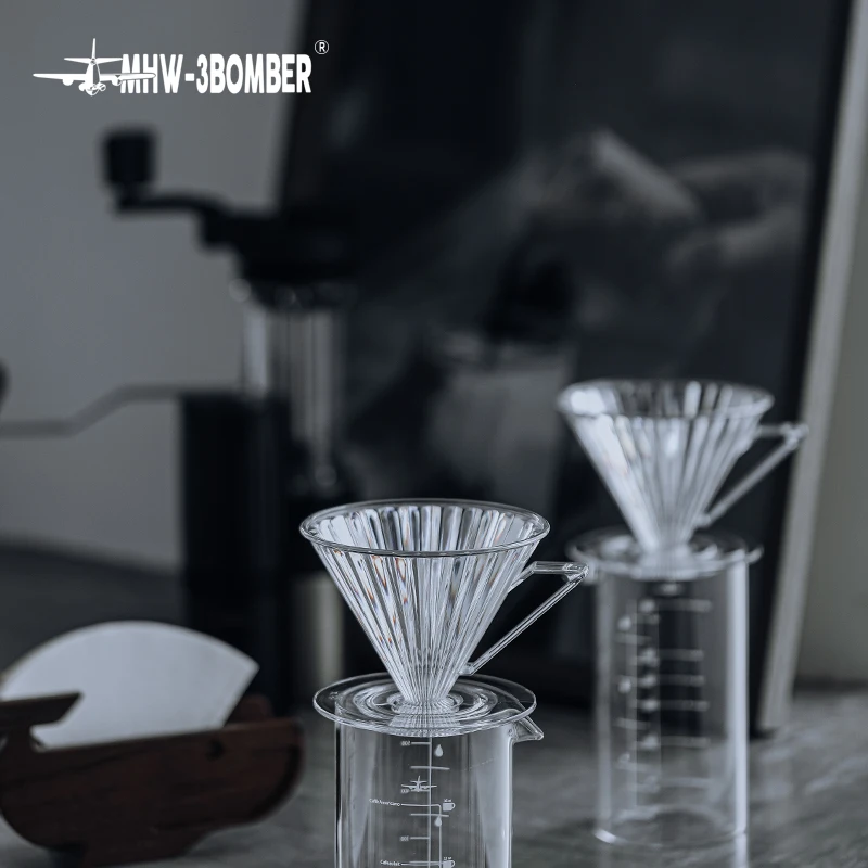 

Filter Coffee Cup With Handle Delicate Espresso Filters Drip Filter Cups Fashion Cafe Glass Accessories Coffee Distributor