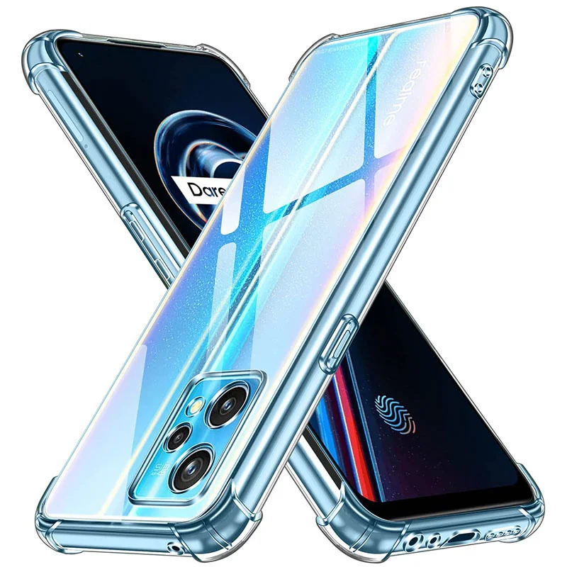 

Airbag Case for Realme9 9Pro Plus 9i Soft Clear Shockproof Silicone Phone Cases Realme-9 5G Oppo Realmi 9 Pro+ Cover Realme 9i