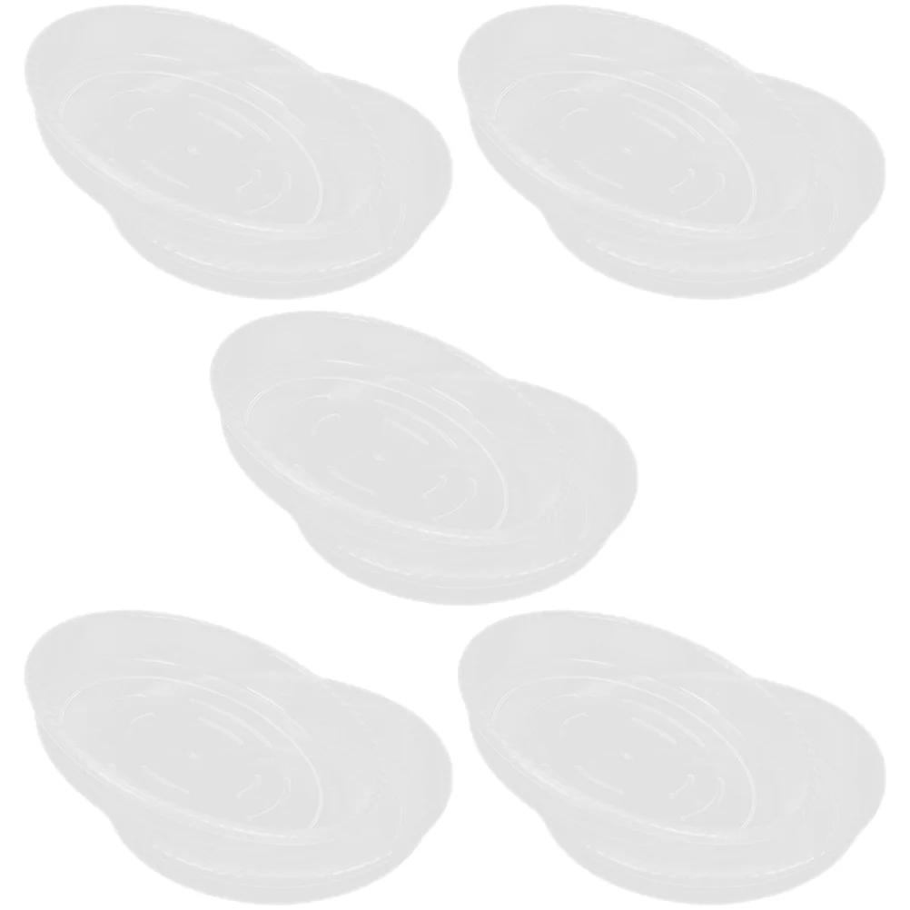 

10Pcs Saucer Plastic Pot Tray Round Drip Tray for Indoor Outdoor