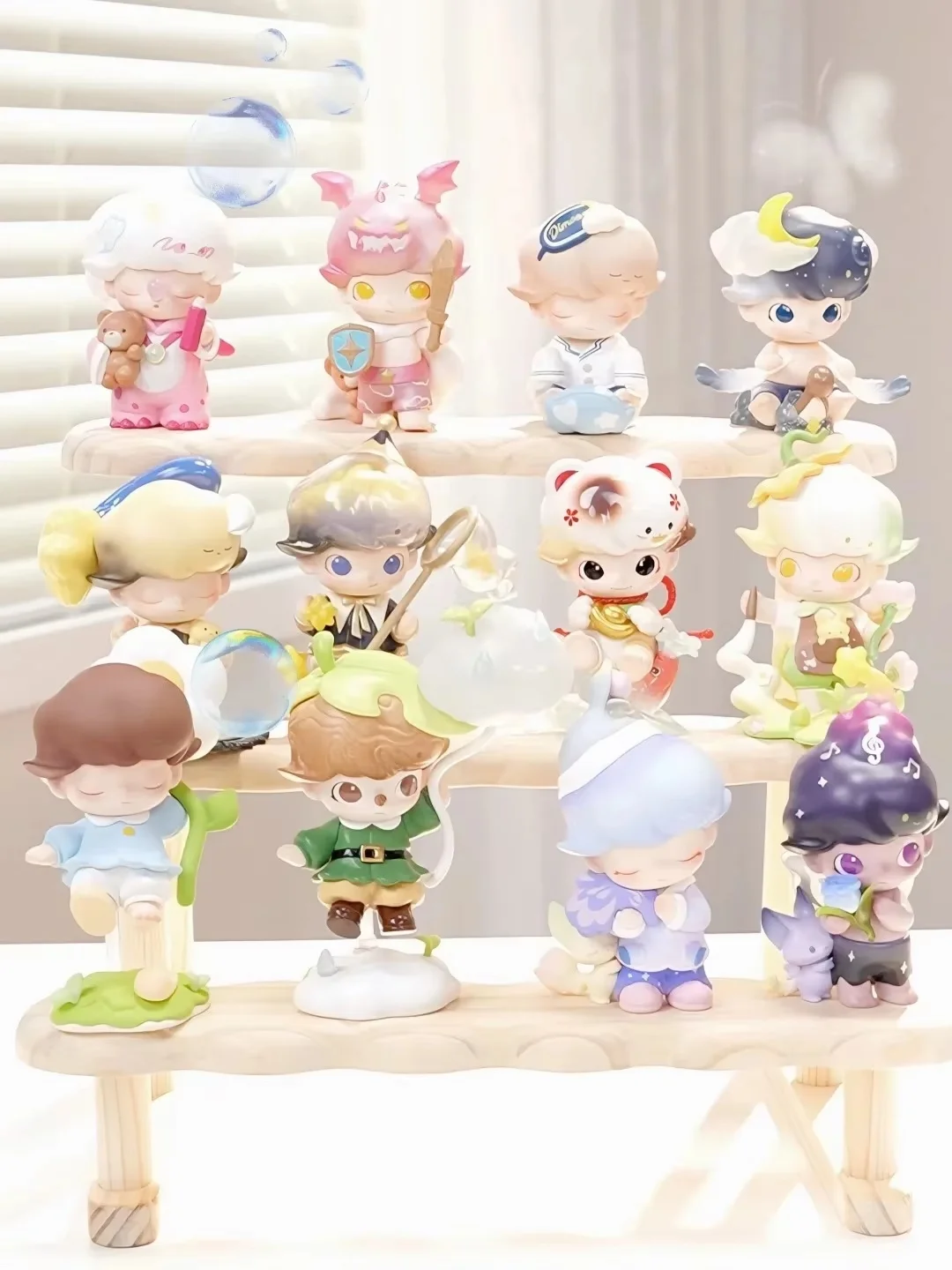 1 шт./12 шт. серия Dimoo Weaving Wonders экшн-фигурка слепая коробка игрушка плетение чудес