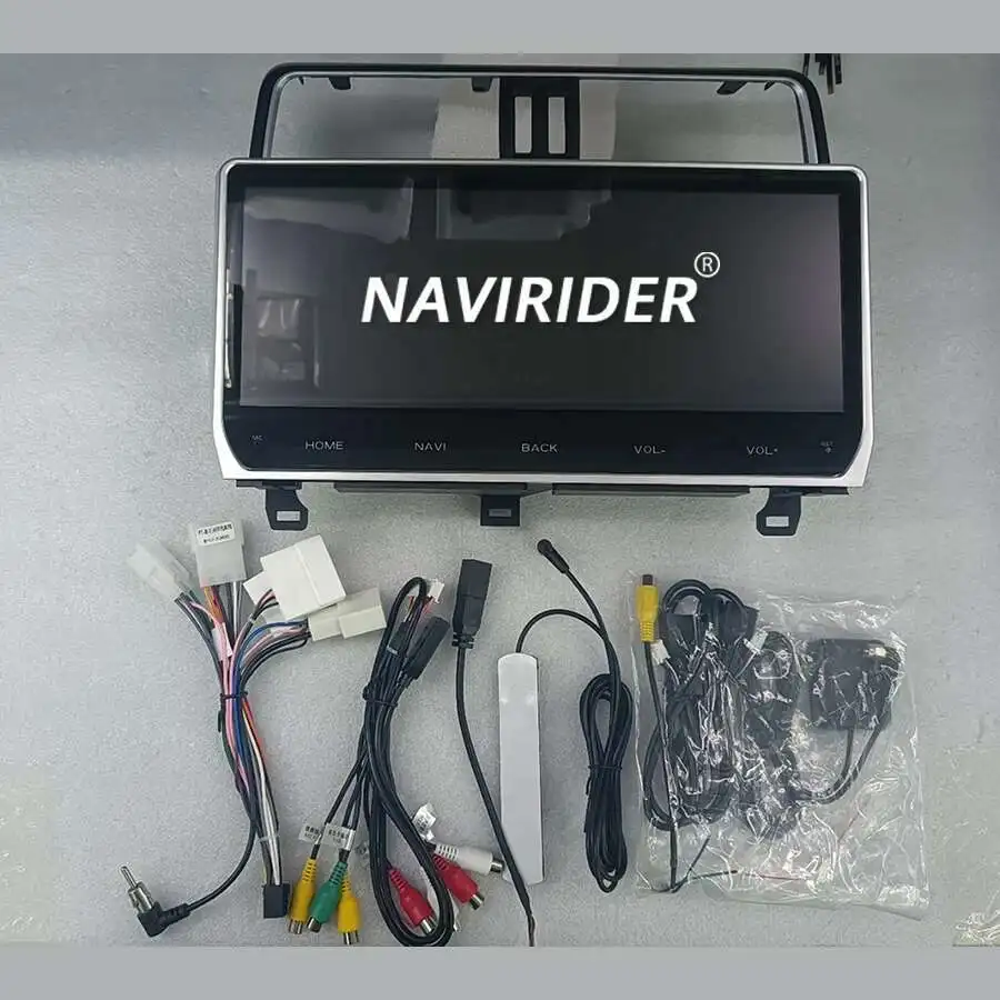 

Автомобильный DVD-плеер Carplay, 12,3 дюймов, Android 14, 8 ГБ + 256 ГБ, GPS, Wi-Fi, BT 5,0, радио для Toyota Land Cruiser Prado 150 2018-2024, головное устройство