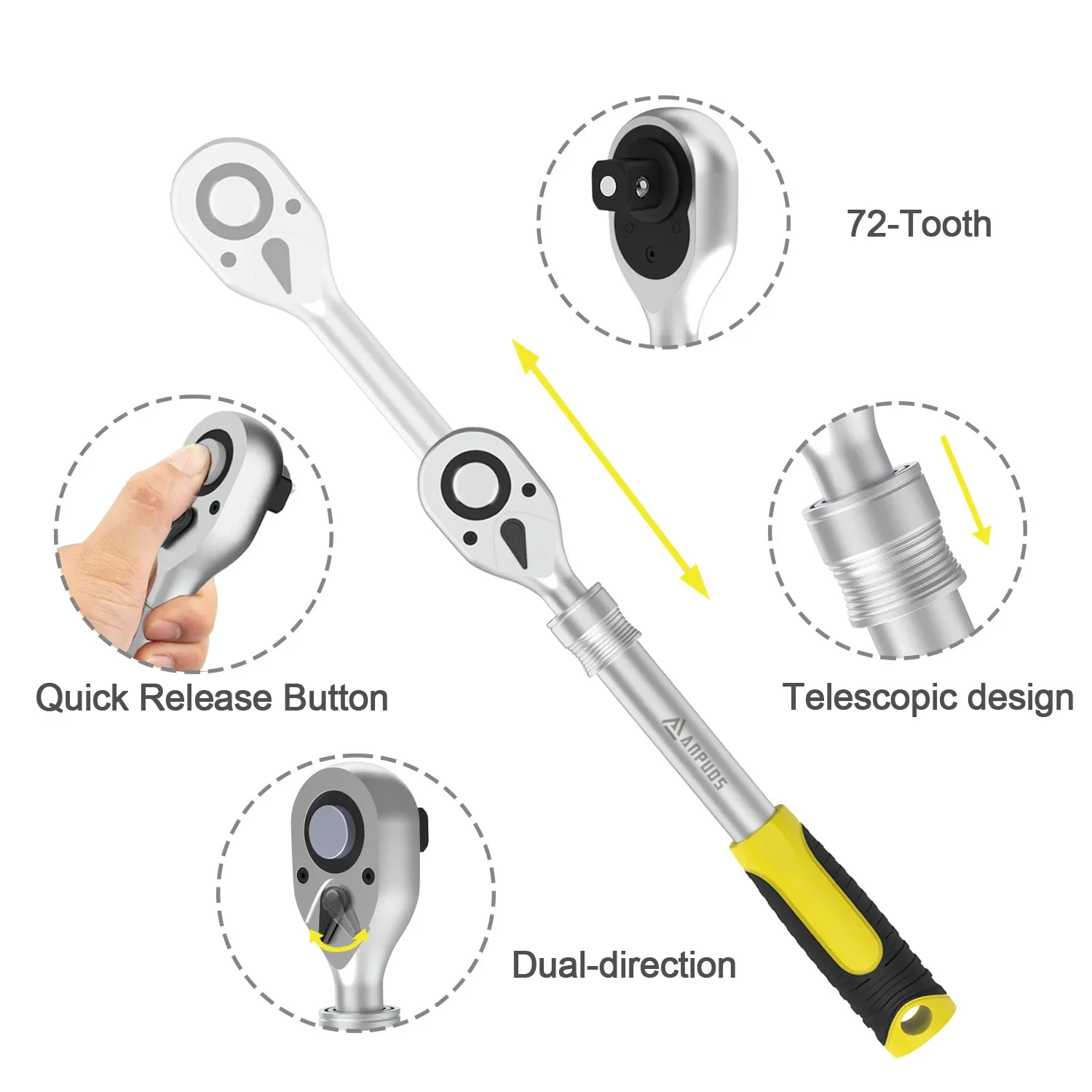 VANPO Электронный цифровой дикемометр