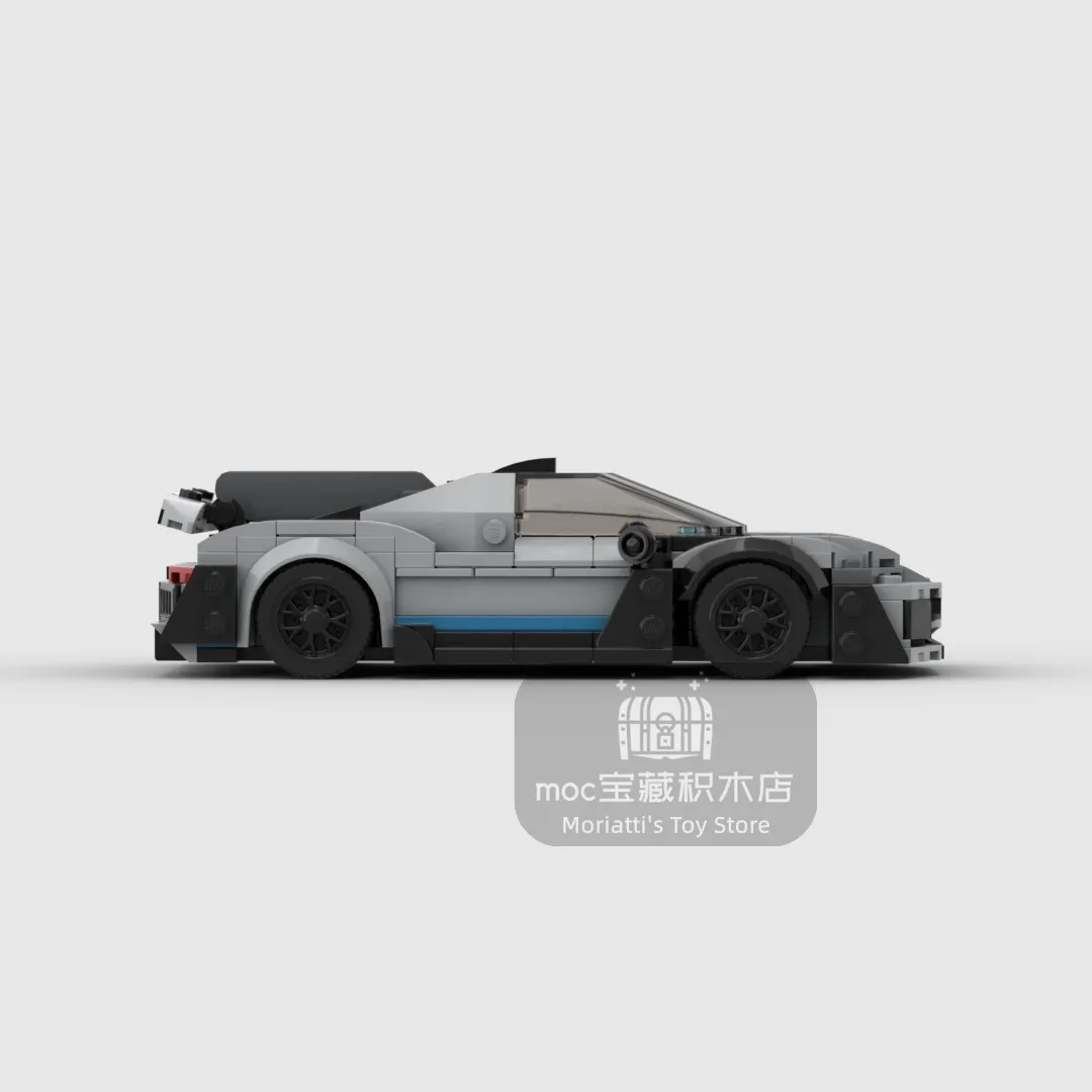 Креативная гаражная строительная игрушка для мальчиков с MOC Benz ONE гоночный