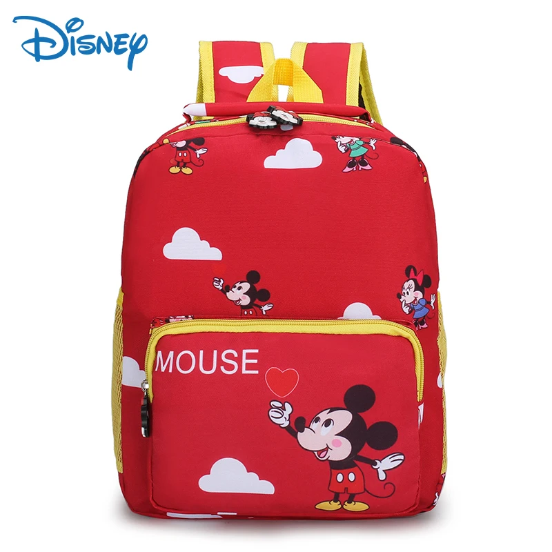

Disney Mickey Mouse Minnie Kids School Backpack Kindergarten Cute Children Bags Waterproof Baby Girl Backpack Birthday Gifts