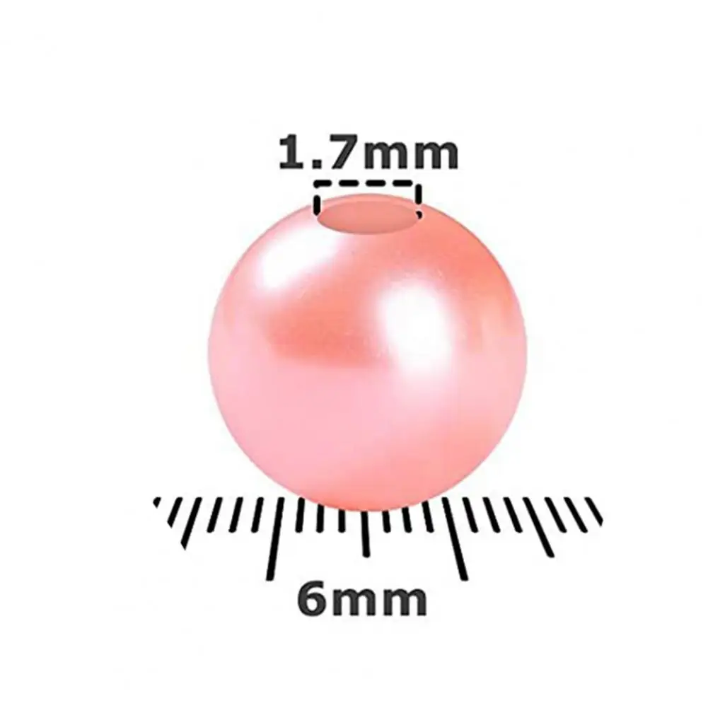 

Imitation Pearl Beads Diy Jewelry Making Kit 1960pcs Multicolor Faux Pearl Beads for Bracelets Necklaces Earrings for Jewelry