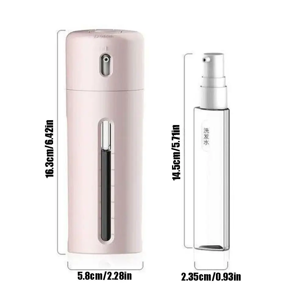 Набор многоразовых бутылок для путешествий 4 в 1 набор пустых герметичных