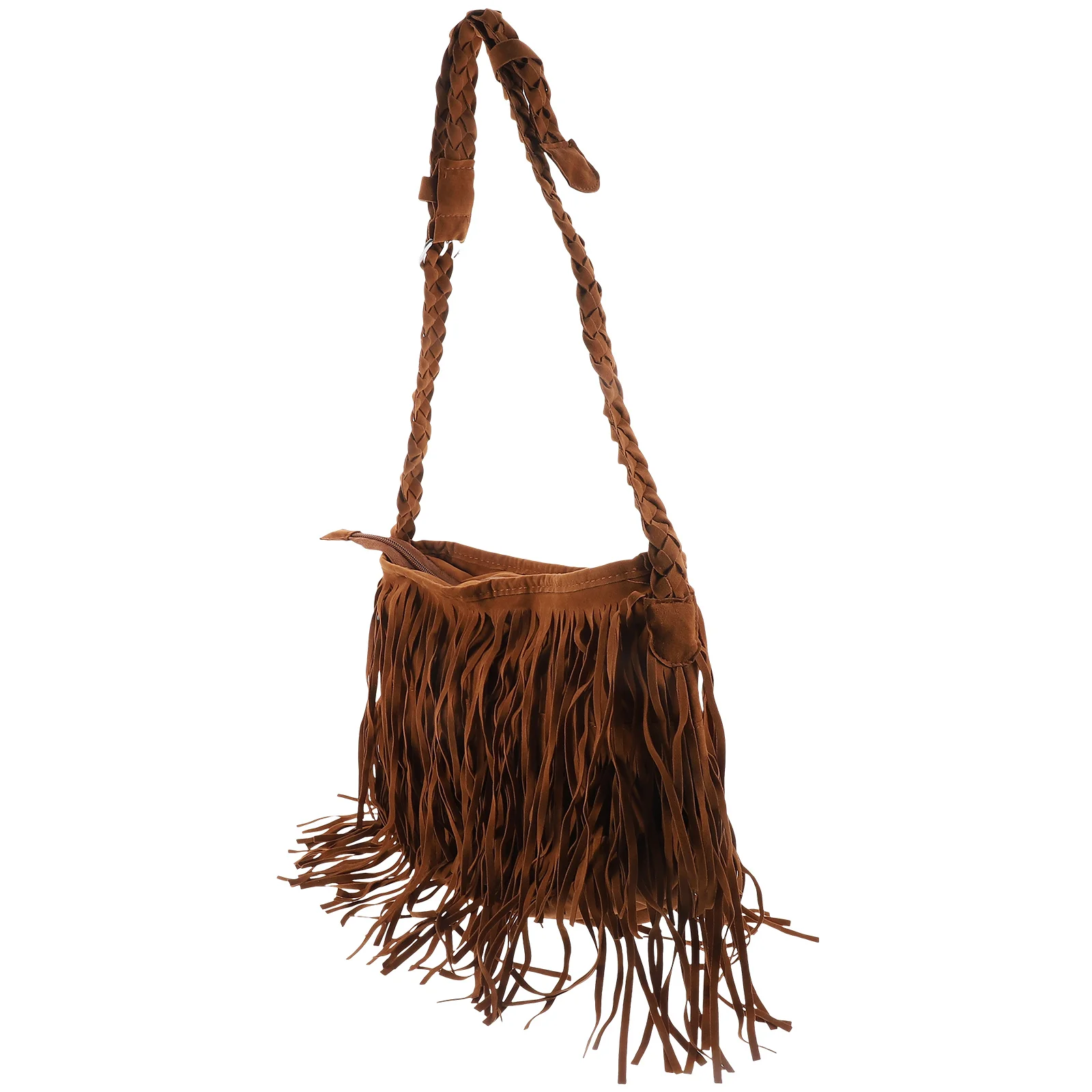 

Fringe Handbag, WomenS Fringe Bag Practical Fringe Shoulder Bag Crossbody Handbag Sling Bag ( Light Tan ) Wallet