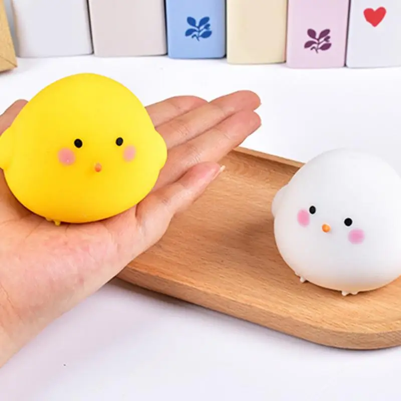 Hnad Pinch Chicken Grab And Snap Hand Toy Funny Reduce Pressure Animals Fidget Stress Relief Halloween Tricky Toys