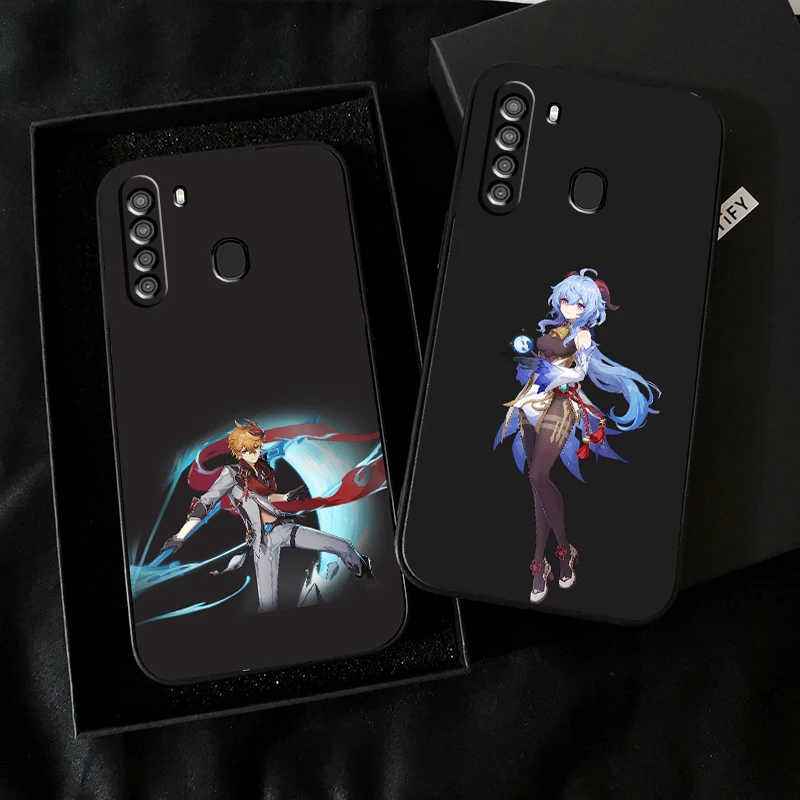 

Genshin Impact Project Game Phone Case For Samsung Galaxy S20 S20FE S20 Ulitra S21 S21FE S21 Plus S21 Ultra Coque Funda Soft