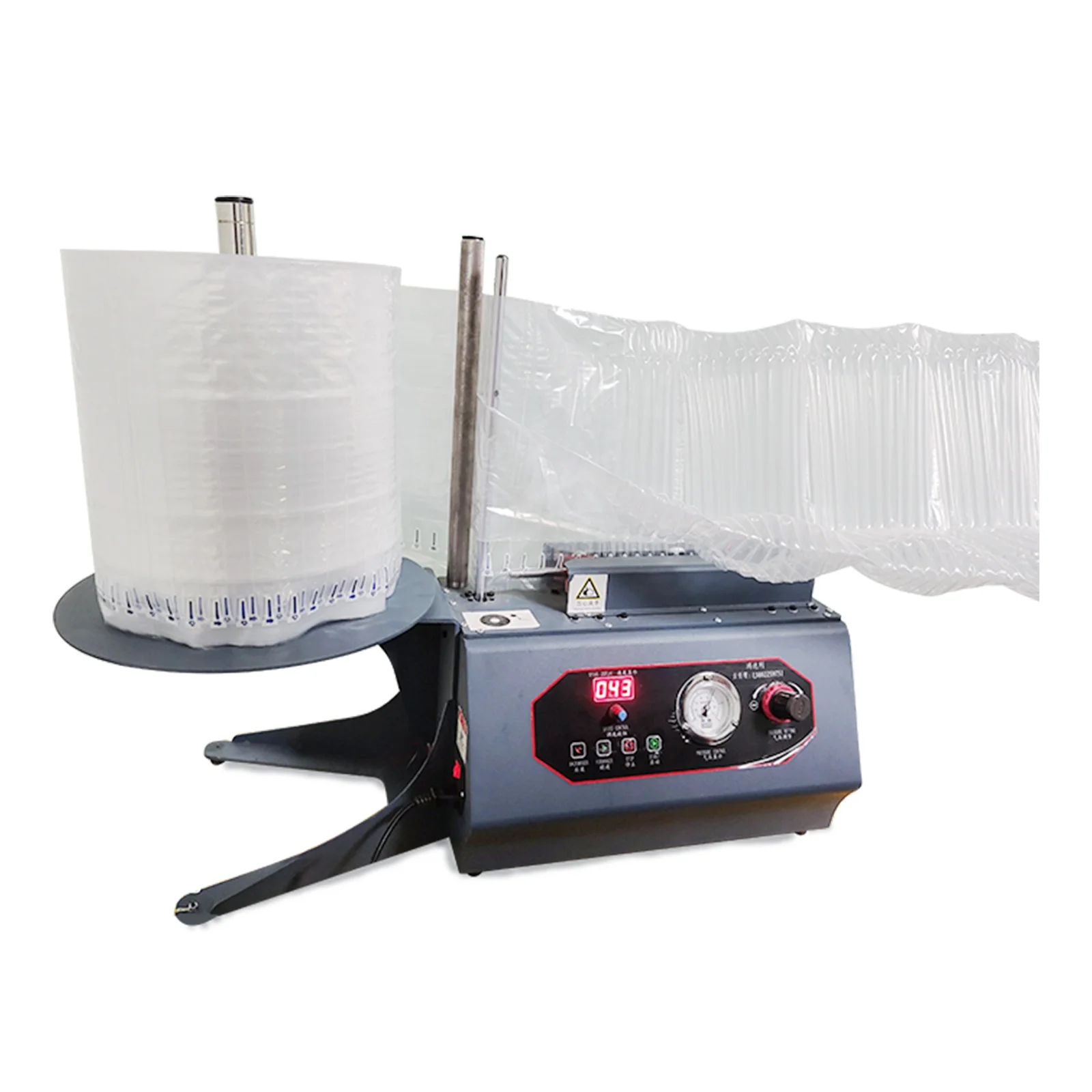 

Factory Price Air Column Bag Roll Machine Air Fill Packaging Machine Air Cushion Bubble Film Making Inflator Pump