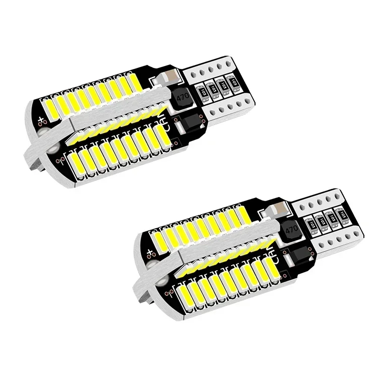 4 шт. W16W T15 LED T16 Лампа Canbus Резервная светодиодная лампа заднего хода 921 912