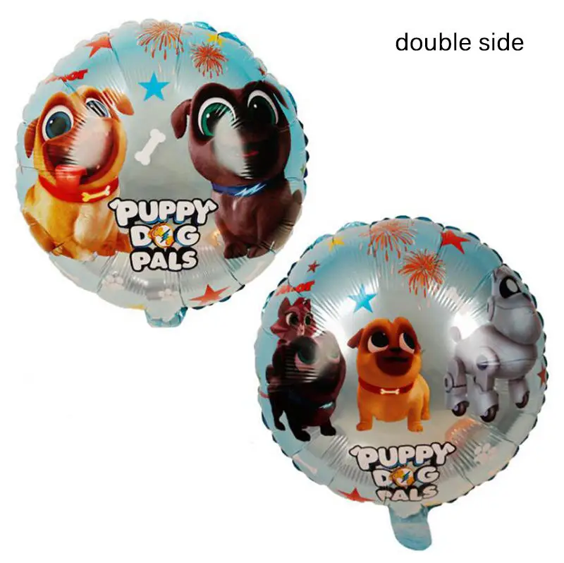 

10 шт./упак. 18-дюймовые щенки, надувные воздушные шары для собак, украшения для вечеринки в честь Дня Рождения, игрушки для детей