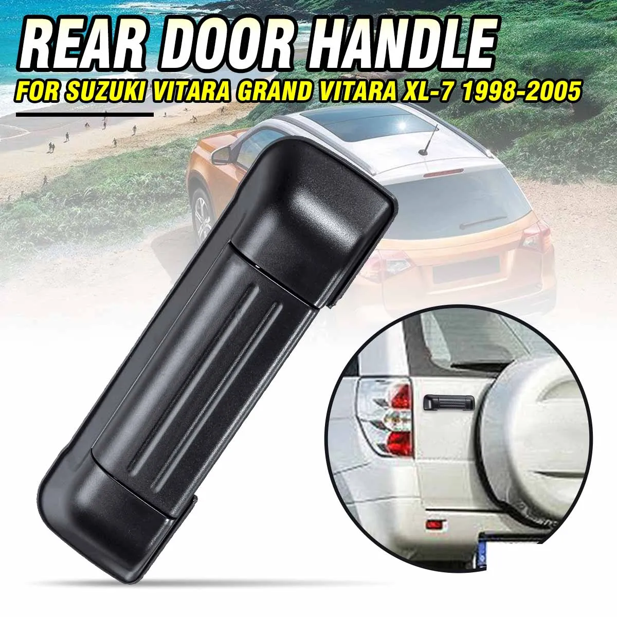 1x/2x Автомобильная внешняя задняя дверь дверная ручка багажника для Suzuki Vitara Grand XL-7