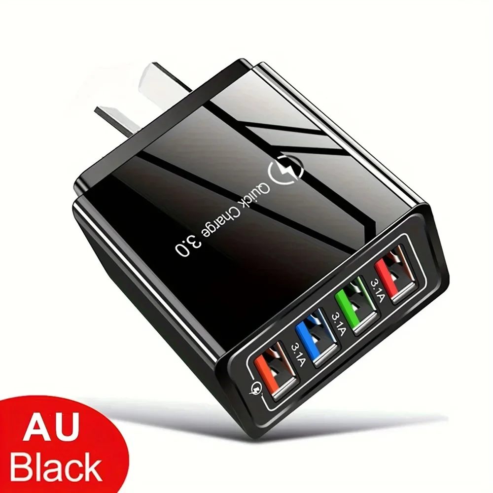 Многопортовое зарядное устройство 4usb 5v2a зарядная головка для мобильного