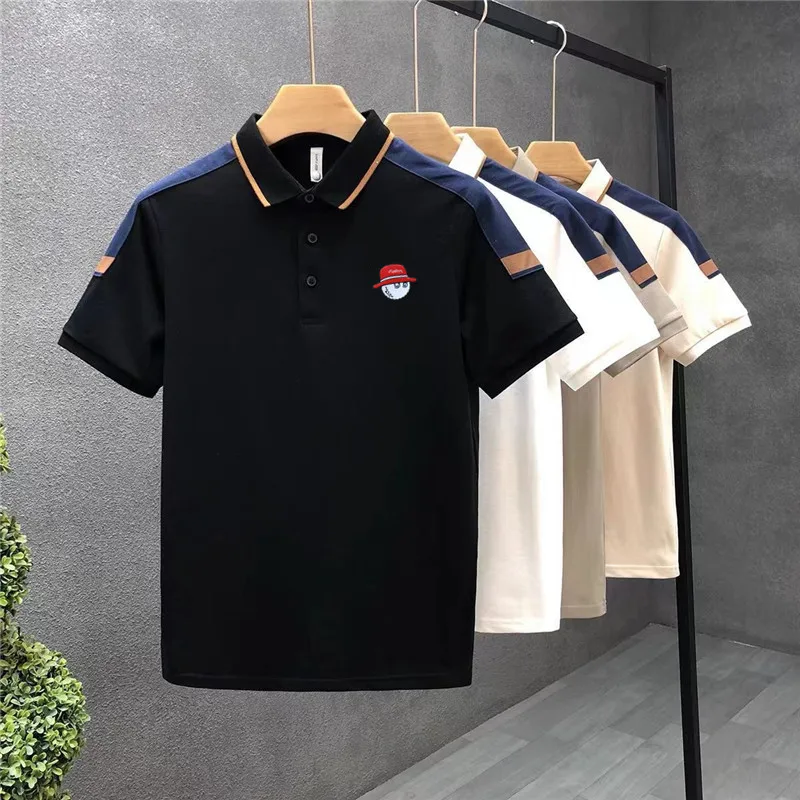 2023 Men Golf Wear Summer Golf T-shirt Short Sleeve Golf Clothes Horse Men's T-shirt Sleeve Length(cm) Material