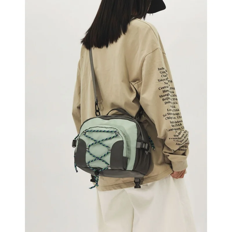 Fashion Shoulder Bag Female Casual Japanese Harajuku Retro Nylon Messenger Bag
