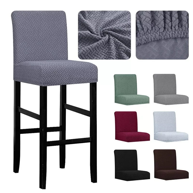 

1/2/4/6 Short Back Chair Cover Seat Cover Chair Covers Armchair Polyester Arm Chair Cover