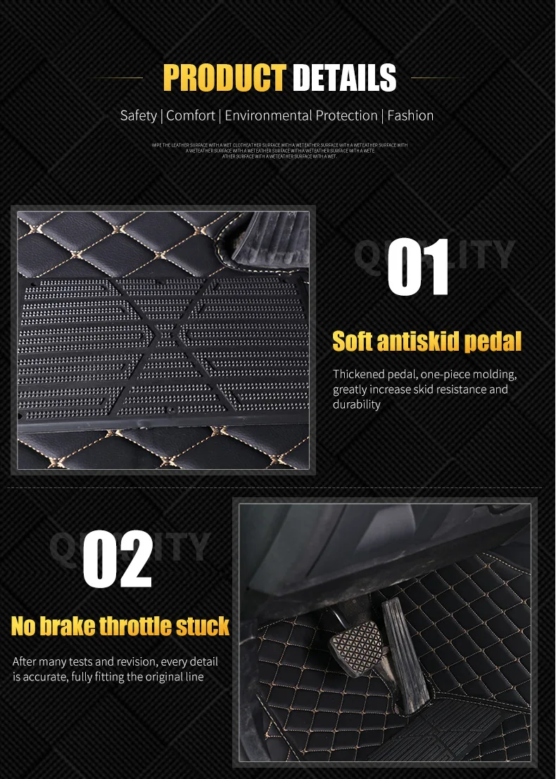 Автомобильные коврики для Mercedes W211 2005-2009 дропшиппинг центр авто интерьер коврик в