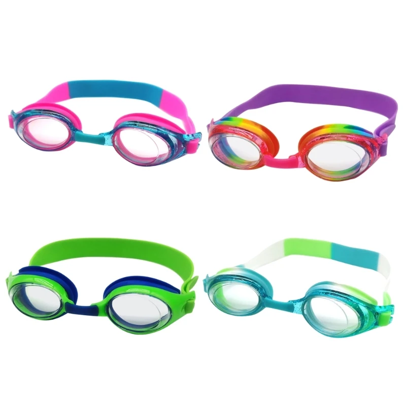 

Colorful Swimming Glasses, Kids Swimming Goggles for Boys Girls Children Eyewear