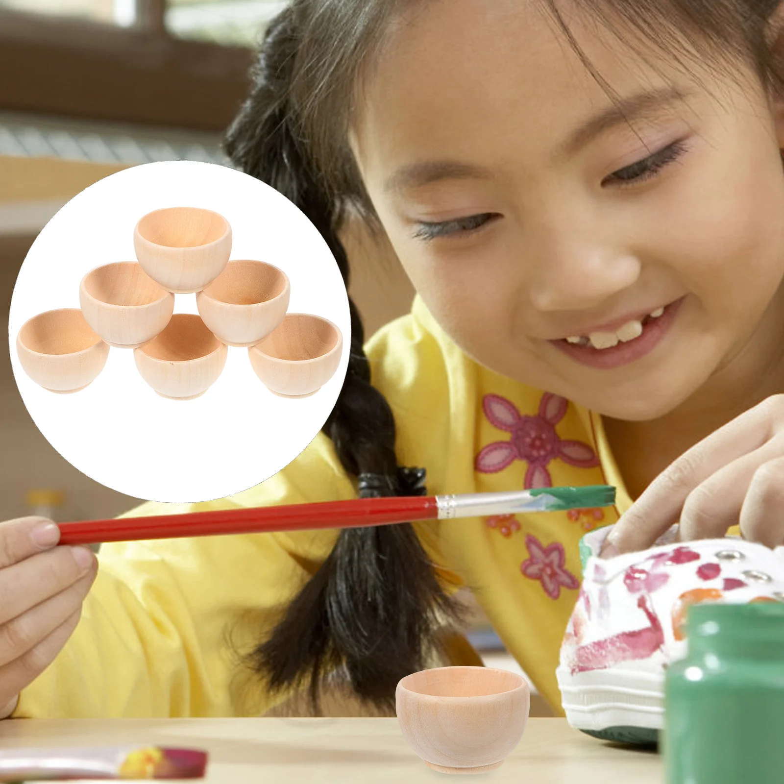 10 шт. детские деревянные мини-столовые приборы