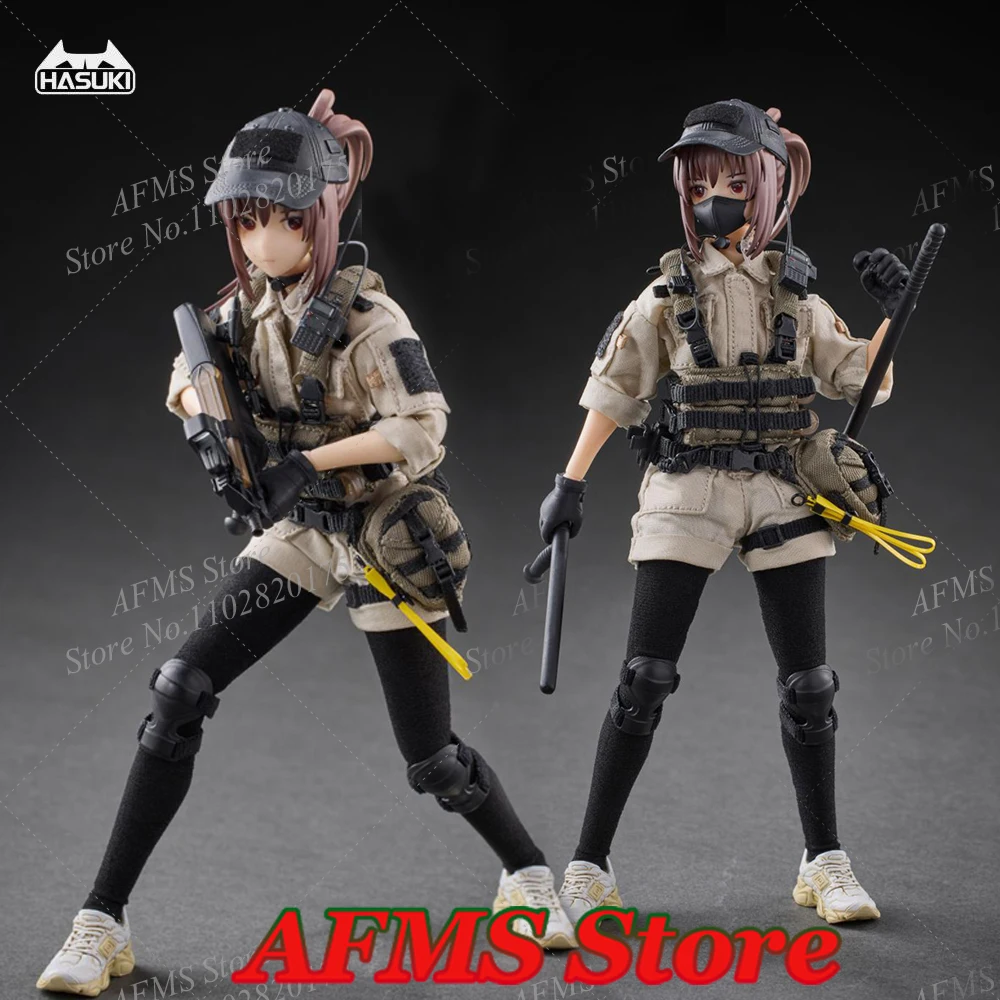 Коллекционная Фигурка HASUKI PA006 в масштабе 1/12 защитный боди милая аниме Боевая