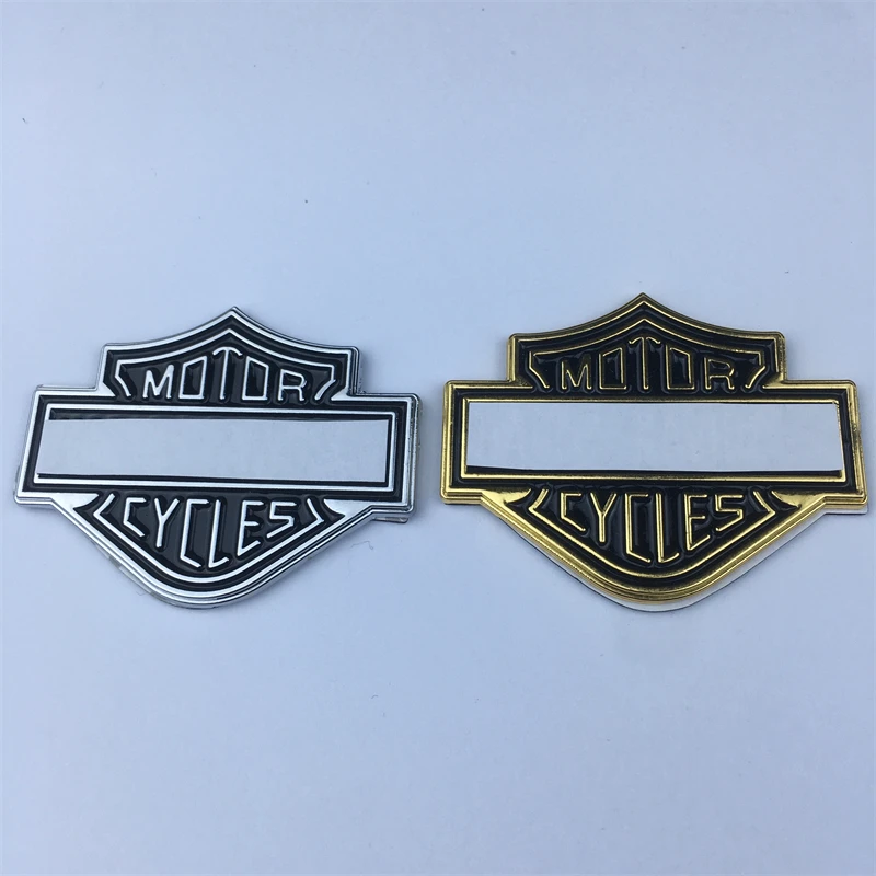 Наклейки для мотоциклов эмблема из сплава с гравировкой логотипа Мотоциклов HARLEY