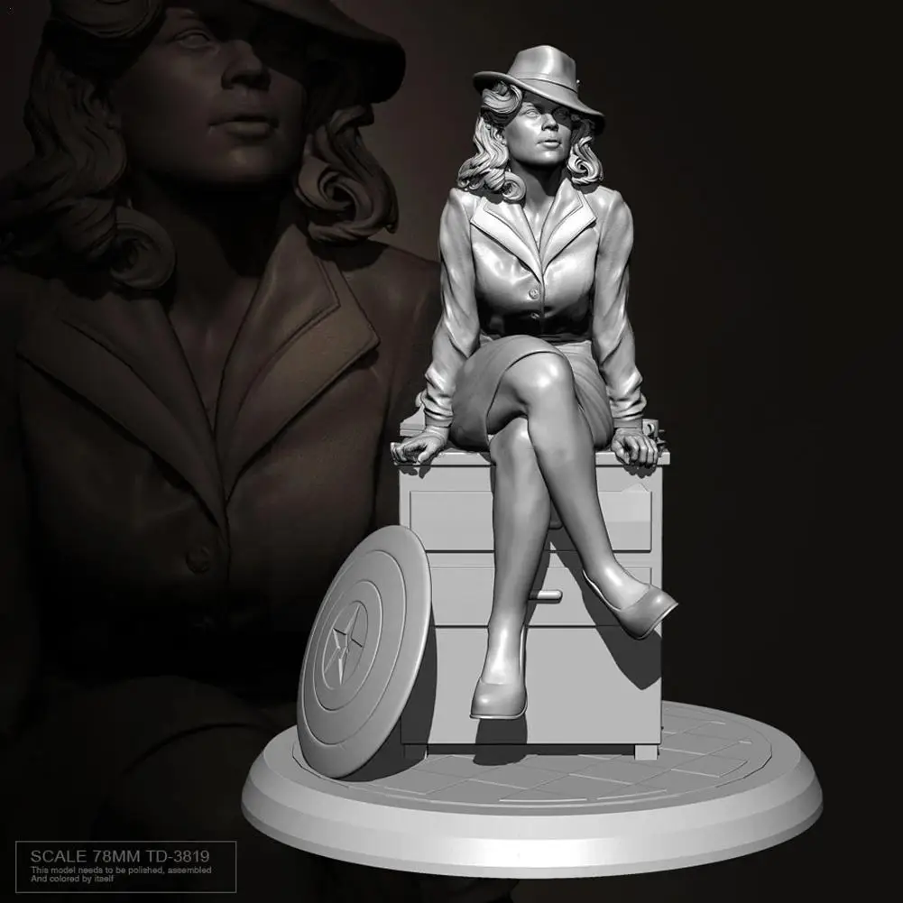 

78 мм-3819 полимерные красивые фигурки, модельные наборы, самодельные бесцветные игрушки-солдаты, резиновые асемблированные M0g7