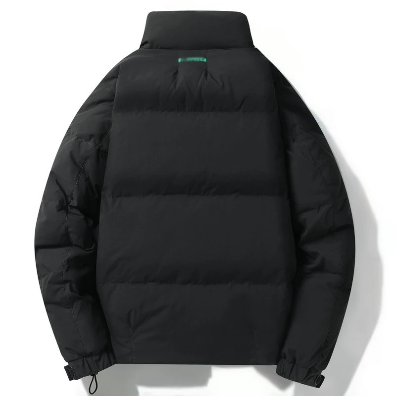 2022 New Arrival Men Black Khaki Puffer Basic Coats Green Lining Lightweight Thermal Puf Parkas Male Winter Casual Warm Jackets