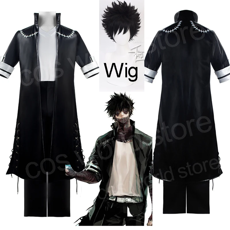 

My Hero Academia Boku no Hero Academia OCHACO URARAKA Dabi Cosplay Costume Jacke Coat Halloween Party Men Women T-Shirt Wig Set