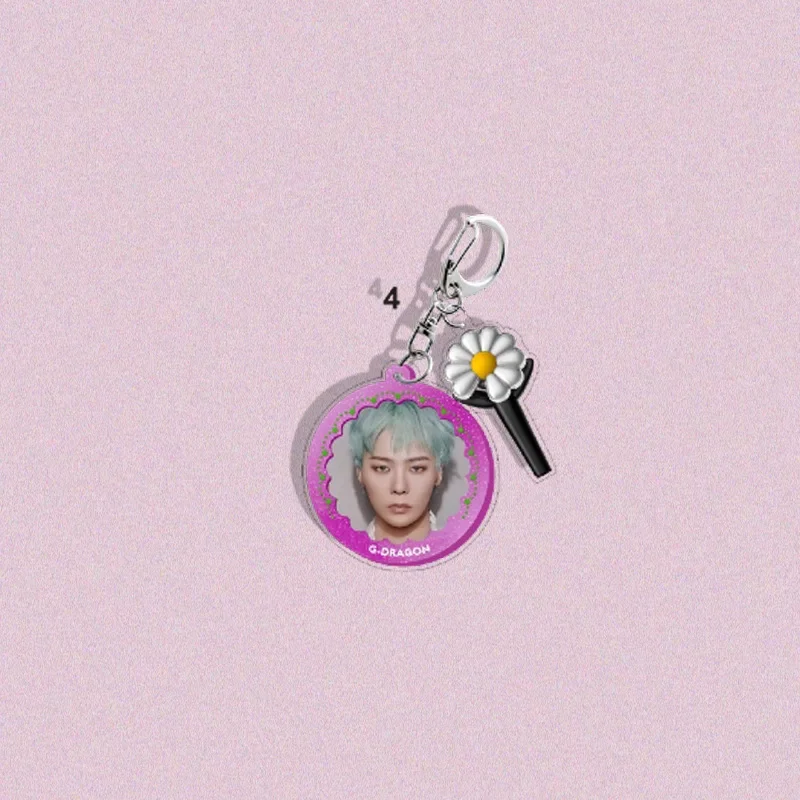 Акриловый брелок Kpop Bigbang GDRAGON Lightstick Daisy UBERMENSCH Альбом Power TOO BAD GD Ювелирный брелок Веселый подарок Merchs (art.: 3920cd46767bf) - 3920cd46767bf