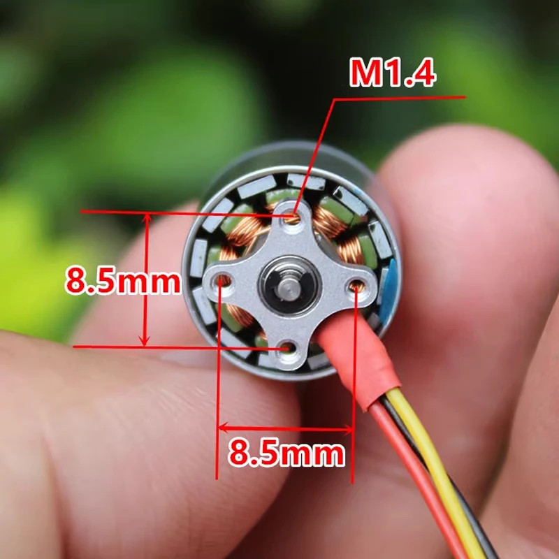 DIY Мини FPV домашний Дрон 1104 бесщеточный двигатель 1-2S 4300KV для радиоуправляемого