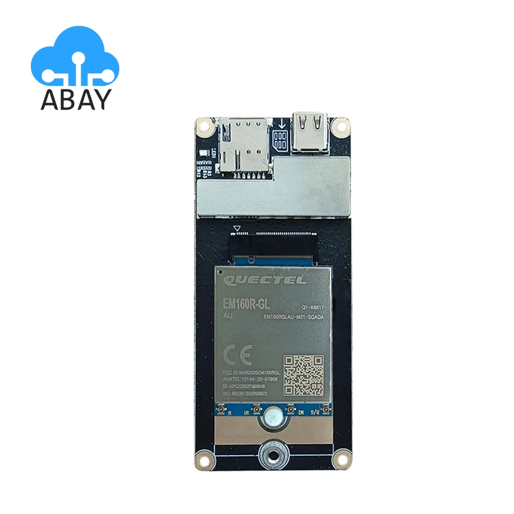 

M.2 Development Adapter Board Type C + Quectel EM160R-GL EM160RGLAU-M21-SGADA M.2 Module instead EM12-G Advanced LTE-A Cat16