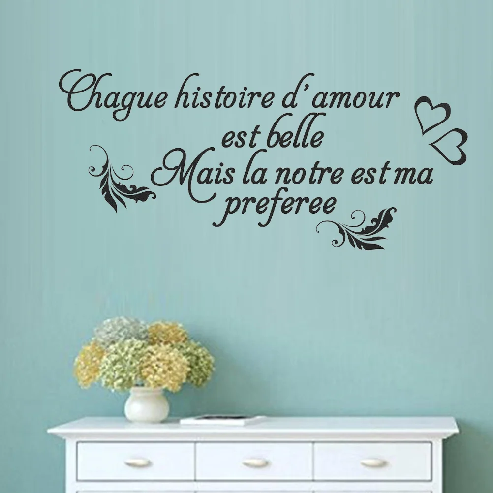 

Wall Decals Quotes Stickers Words Paper Vinyl Removable Inspirational Home Sayings Letter Saying Decor Sticker Wallpaper