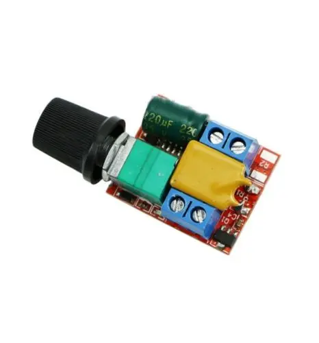 

Mini DC 5A Motor PWM Speed Controller 3V-35V Speed Control Switch LED Dimmer