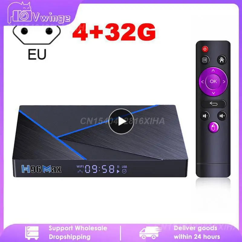 

Rockchip Rk3566 H96 Max V56 Wifi 2.4g 5g H96max Tvbox Media Player Set Safe Rockchip Smart Tv Box 2023 Top Box Android 12 New