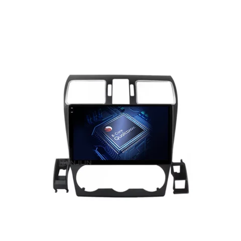 Автомобильное радио Android 14 Qualcomm для Subaru Forester 4 SJ WRX XV 2015-2018 Мультимидий плеер навигационный головное устройство Carplay