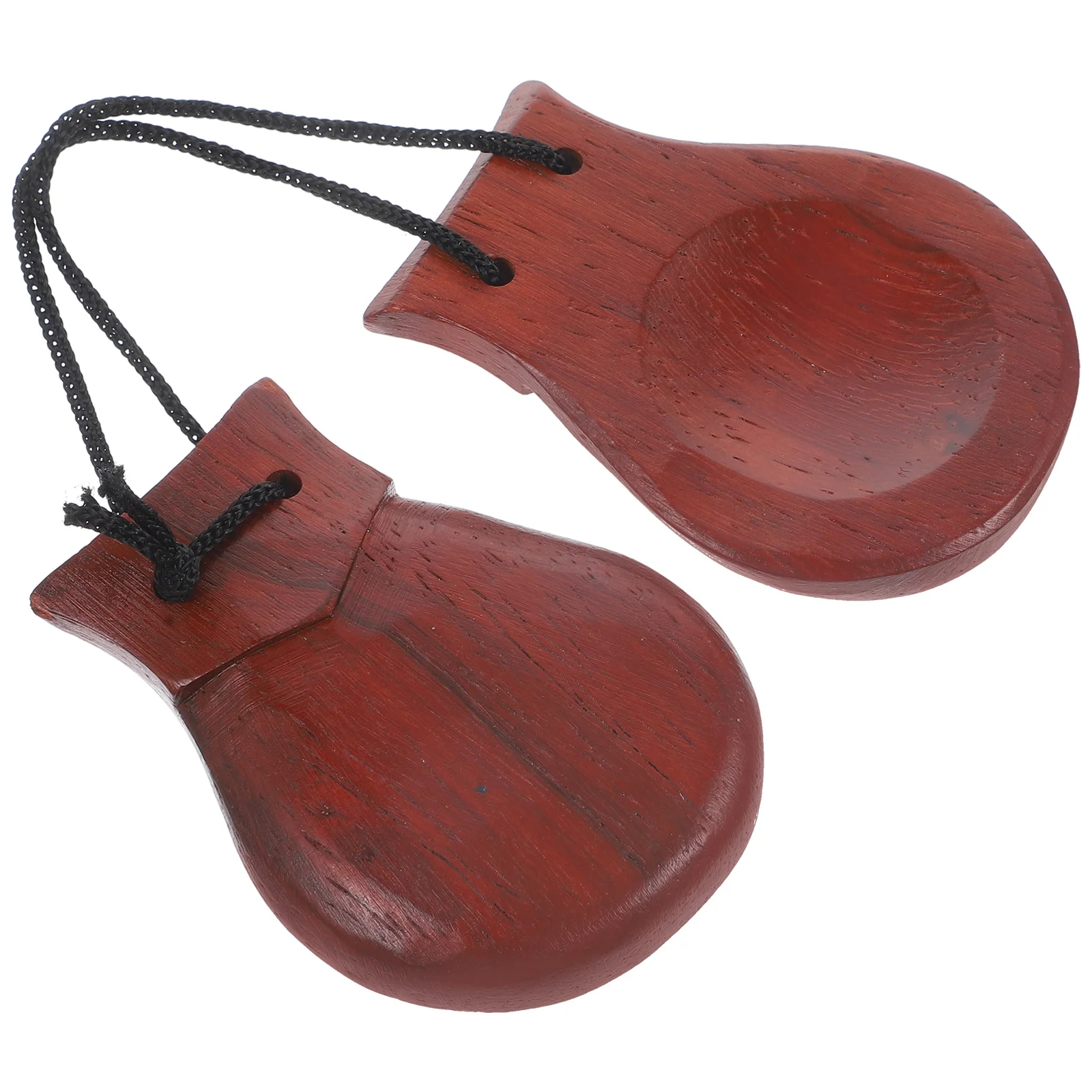 

Classroom Rewards Aldult Castanets Instrument Pear Wood Wooden Percussion Spanish Adults Party Favors Clapper