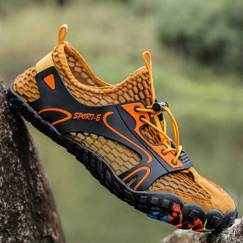 

Plus Size Men Safety hiking Shoes Trend Summer Waterproof Man Sandals Luxury Designer Trainer Winter Man Slippers Tide Tennis